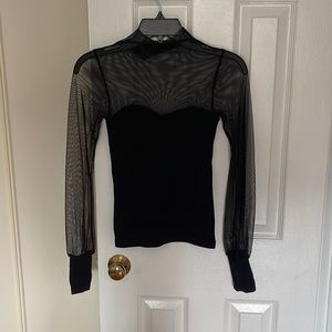 Sheer Free People Top